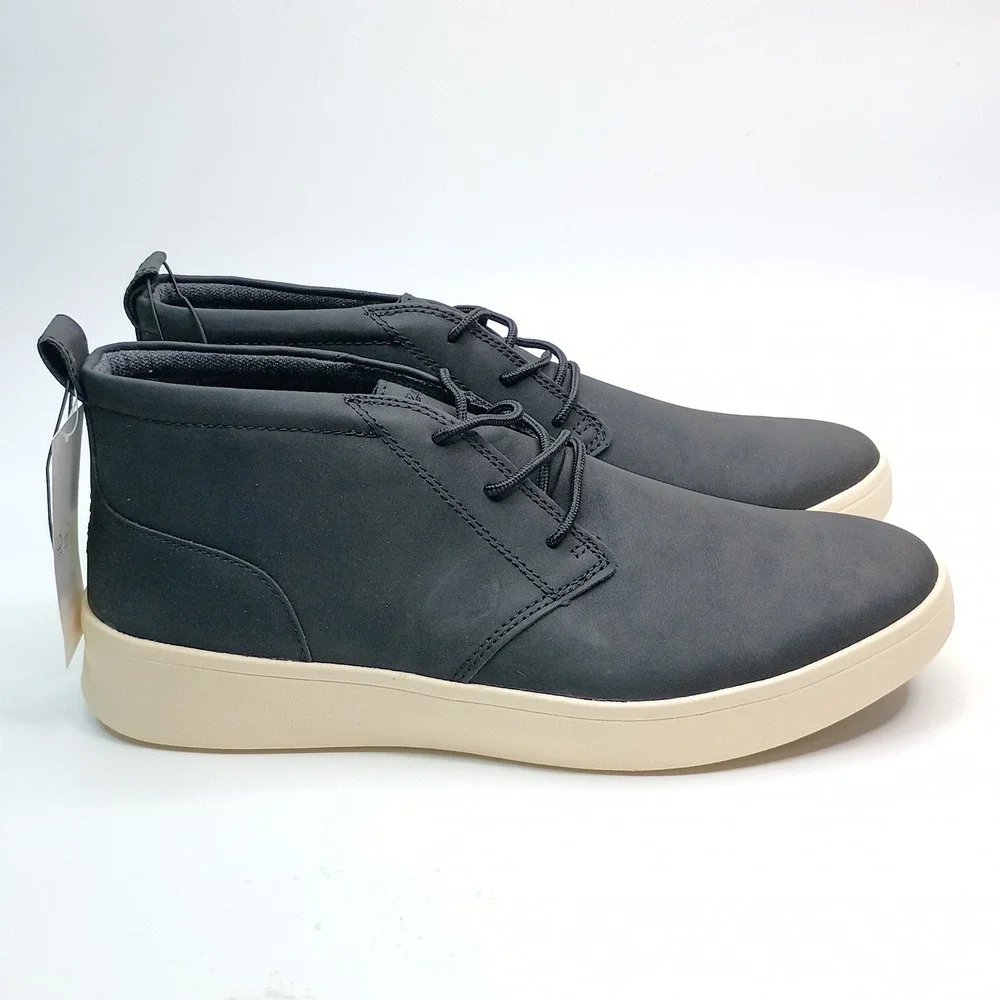 IZOD Palmer Chukka Boot Men Size 11 Black Memory Foam Sneaker Boot